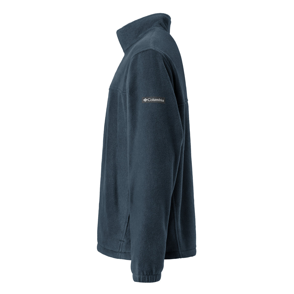 LGH Columbia Fleece Jacket in Collegiate Navy, left side view