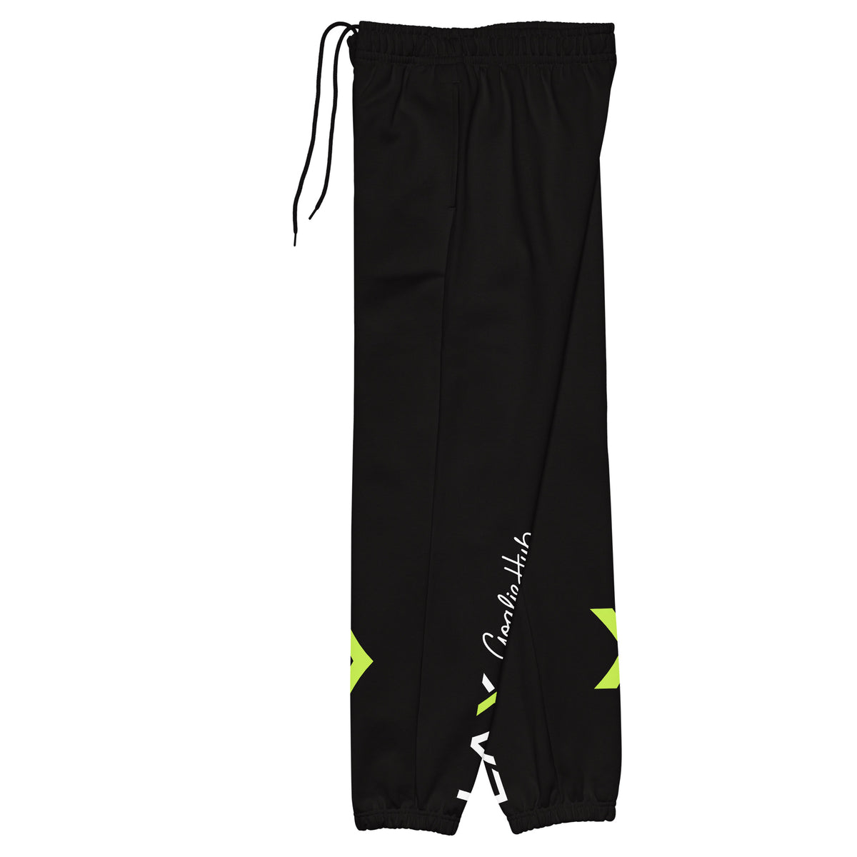 LGH Heavyweight Sweatpants in black, left side view