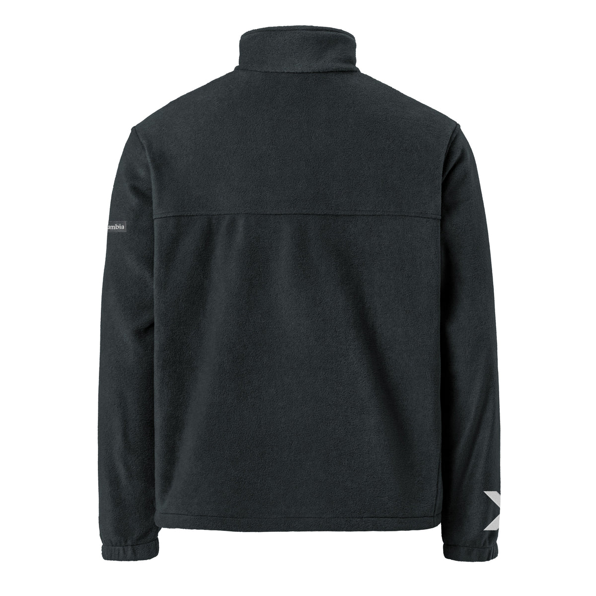 LGH Columbia Fleece Jacket in black, back view
