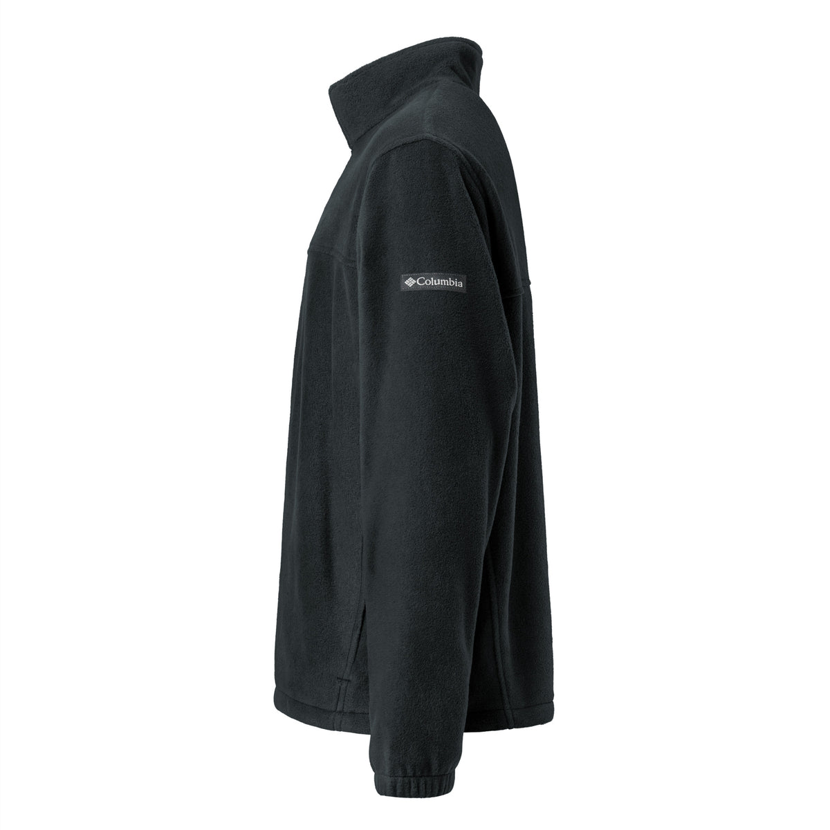 LGH Columbia Fleece Jacket in black, left side view