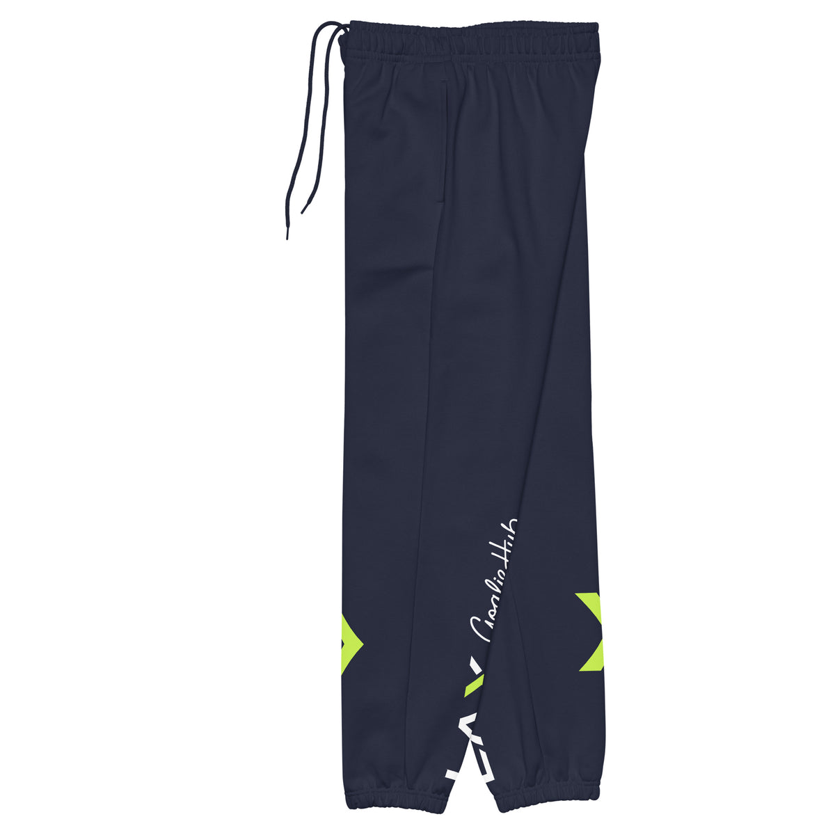 LGH Heavyweight Sweatpants in navy, left side view